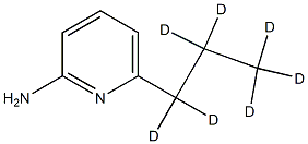 2-Amino-6-(n-propyl-d7)-pyridine Structure