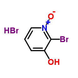 2-Bromo-3-hydroxypyridine-n-oxide HBr structure