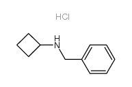 BENZYL-CYCLOBUTYL-AMINE HCL Structure