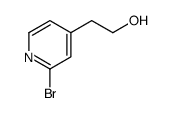 2-(2-Bromo-4-pyridinyl)ethanol Structure