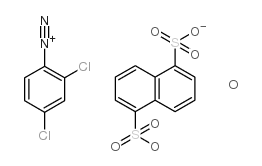 2,4-dichlorobenzenediazonium,naphthalene-1,5-disulfonate,hydrate picture