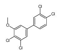 1,2-dichloro-5-(3,4-dichlorophenyl)-3-methoxybenzene结构式