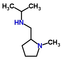 N-[(1-Methyl-2-pyrrolidinyl)methyl]-2-propanamine Structure