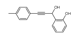 1-(2-hydroxyphenyl)-3-(p-tolyl)prop-2-yn-1-ol Structure