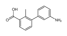 3-(3-aminophenyl)-2-methylbenzoic acid Structure