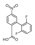 2-(2,6-difluorophenyl)-4-nitrobenzoic acid结构式