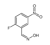 N-[(2-fluoro-5-nitrophenyl)methylidene]hydroxylamine结构式