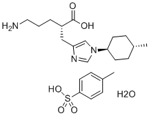 DS-1040 tosylate hydrate Structure