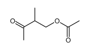 (2-methyl-3-oxobutyl) acetate结构式