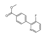 methyl 4-(3-fluoropyridin-2-yl)benzoate Structure