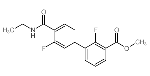 METHYL 4'-(ETHYLCARBAMOYL)-2,3'-DIFLUORO-[1,1'-BIPHENYL]-3-CARBOXYLATE picture