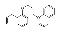 1-prop-2-enyl-2-[3-(2-prop-2-enylphenoxy)propoxy]benzene结构式