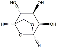 1,6-Anhydro-β-D-gulopyranose结构式