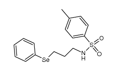 4-methyl-N-(3-(phenylselanyl)propyl)benzenesulfonamide Structure