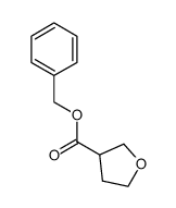 Benzyl tetrahydrofuran-3-carboxylate Structure