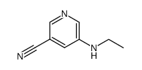 3-Pyridinecarbonitrile,5-(ethylamino)-(9CI)结构式