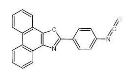 4-(菲并[9,10-D]噁唑-2-基)苯基异硫氰酸酯结构式