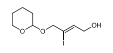 3-iodo-4-(oxan-2-yloxy)but-2-en-1-ol Structure