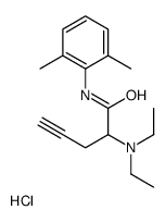 2-(Diethylamino)-N-(2,6-dimethylphenyl)-4-pentynamide结构式
