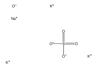 tripotassium,sodium,disulfate结构式