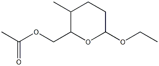 2H-Pyran-2-methanol,6-ethoxytetrahydro-3-methyl-,acetate,[2S-(2alpha,3bta,6bta)]-(9CI)结构式