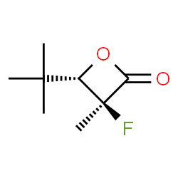 2-Oxetanone,4-(1,1-dimethylethyl)-3-fluoro-3-methyl-,cis-(9CI) picture