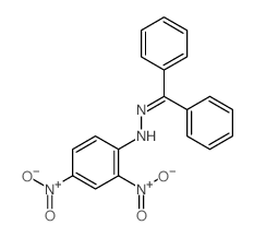 Benzophenone (2,4-dinitrophenyl)hydrazone结构式