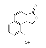 9-(hydroxymethyl)naphtho[1,2-c]furan-3(1H)-one结构式