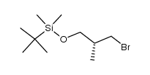(R)-(3-bromo-2-methylpropoxy)(tert-butyl)dimethylsilane结构式