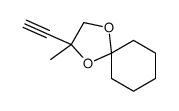 (3R)-3-ethynyl-3-methyl-1,4-dioxaspiro[4.5]decane Structure