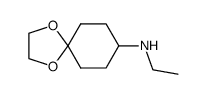 N-ethyl-1,4-dioxa-spiro[4.5]dec-8-yl-amine Structure