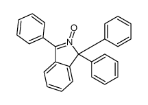 2-oxido-1,1,3-triphenylisoindol-2-ium结构式