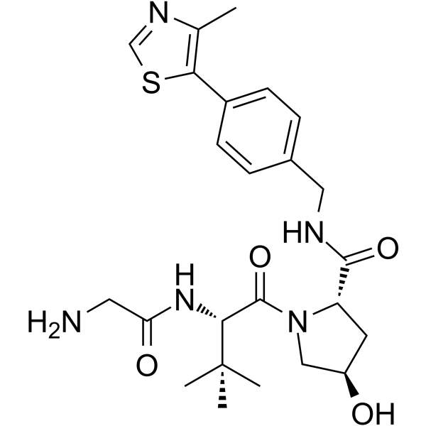 (S,R,S)-AHPC-C1-NH2结构式