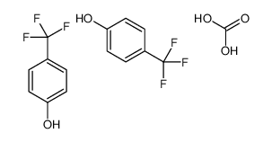 carbonic acid,4-(trifluoromethyl)phenol结构式