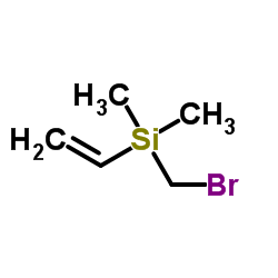 (Bromomethyl)(dimethyl)vinylsilane Structure