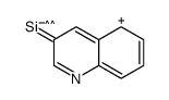 (9CI)-3-甲硅烷基喹啉结构式