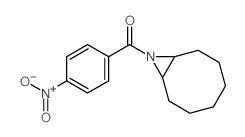 9-azabicyclo[6.1.0]non-9-yl-(4-nitrophenyl)methanone结构式