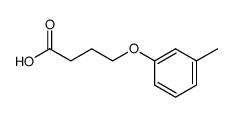 4-M-TOLYLOXY-BUTYRIC ACID结构式