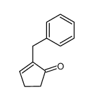 2-benzyl-2-cyclopentenone结构式