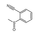 2-methanesulfinyl-benzonitrile结构式