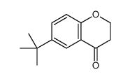 6-tert-butyl-2,3-dihydrochromen-4-one结构式