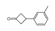 3-(m-tolyl)cyclobutanone Structure