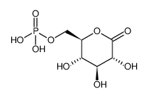 (3,4,5-trihydroxy-6-oxo-oxan-2-yl)methoxyphosphonic acid结构式