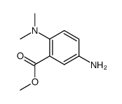 Benzoic acid, 5-amino-2-(dimethylamino)-, methyl ester (9CI) structure