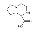 Pyrrolo[1,2-a]pyrazine-1-carboxylic acid, octahydro-, (1S,8aS)- (9CI)结构式