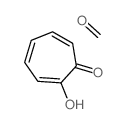 formaldehyde; 2-hydroxycyclohepta-2,4,6-trien-1-one结构式