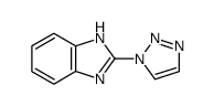 Benzimidazole, 2-(1H-1,2,3-triazol-1-yl)- (8CI) structure