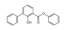 2-hydroxy-biphenyl-3-carboxylic acid phenyl ester结构式