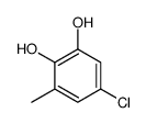 5-chloro-3-methylcatechol结构式