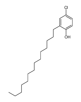 4-chloro-2-tetradecylphenol结构式